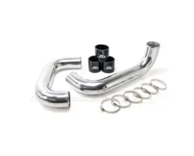 Powerhouse Racing 3.0 Cold Side Intercooler Pipes Straight Intercooler Matte Black Powder Coat